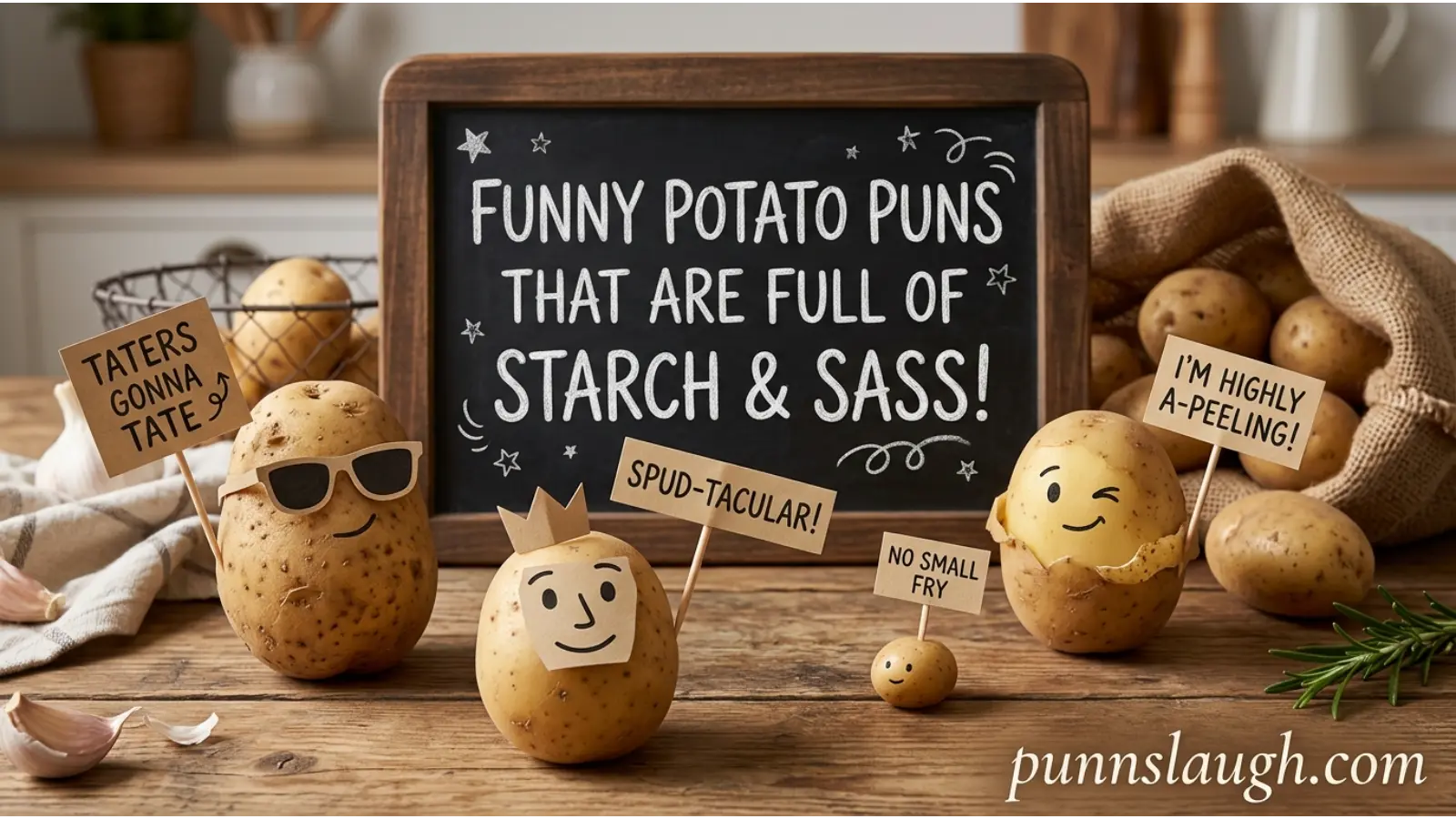 Funny Potato Puns That Are Full of Starch and Sass