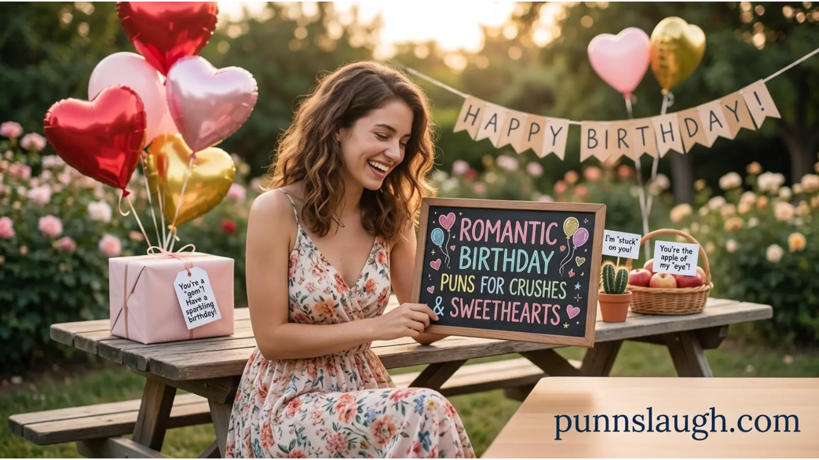 Romantic Birthday Puns for Crushes and Sweet Hearts