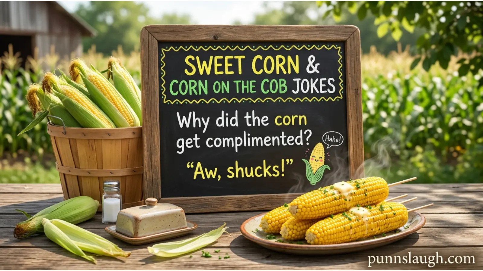 Sweet Corn and Corn on the Cob Jokes